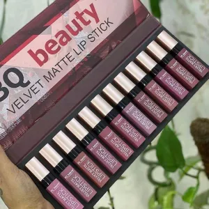 12pcs 3Q Beauty Matte Velvet Lipstick Set