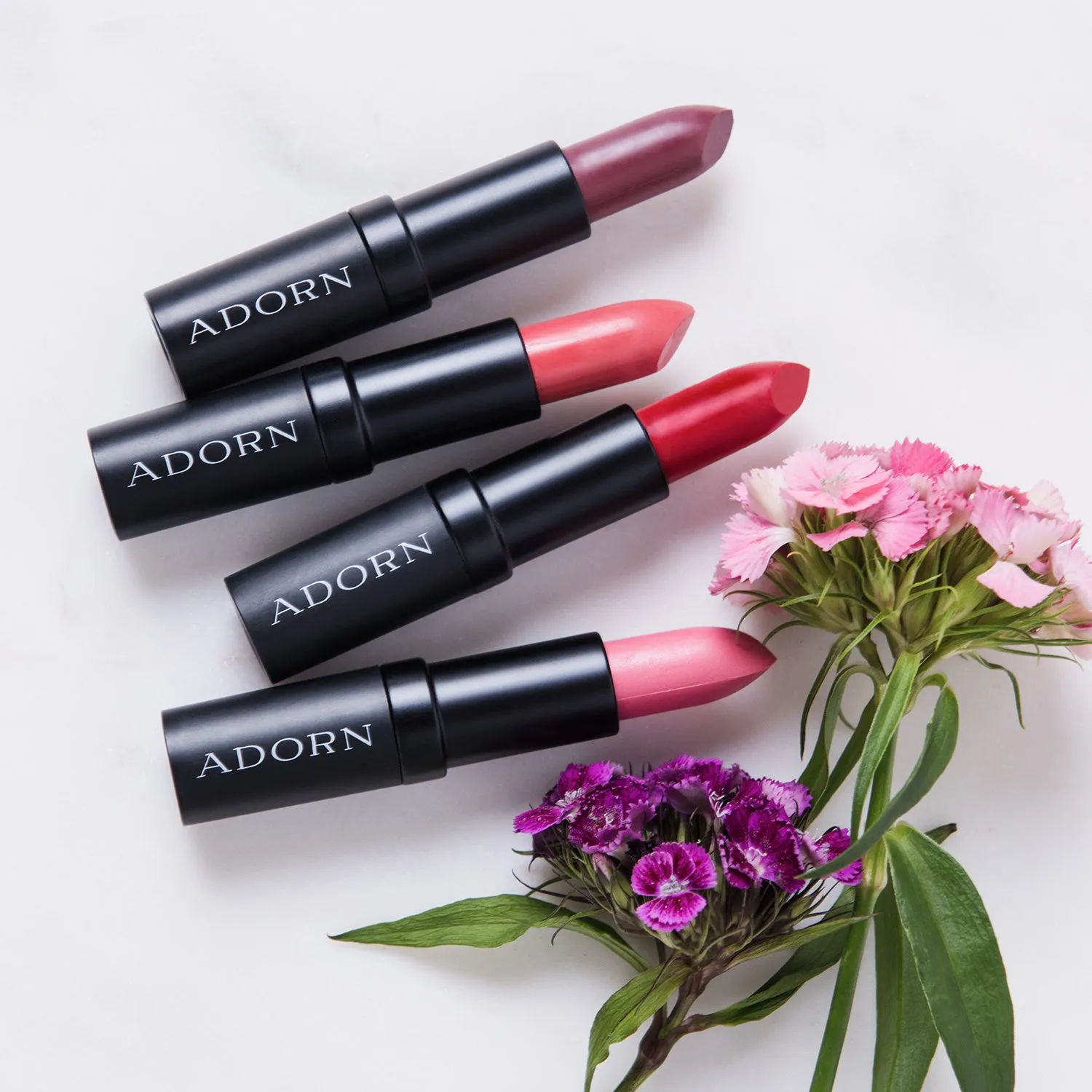 Adorn Style Icon Organic Lipsticks