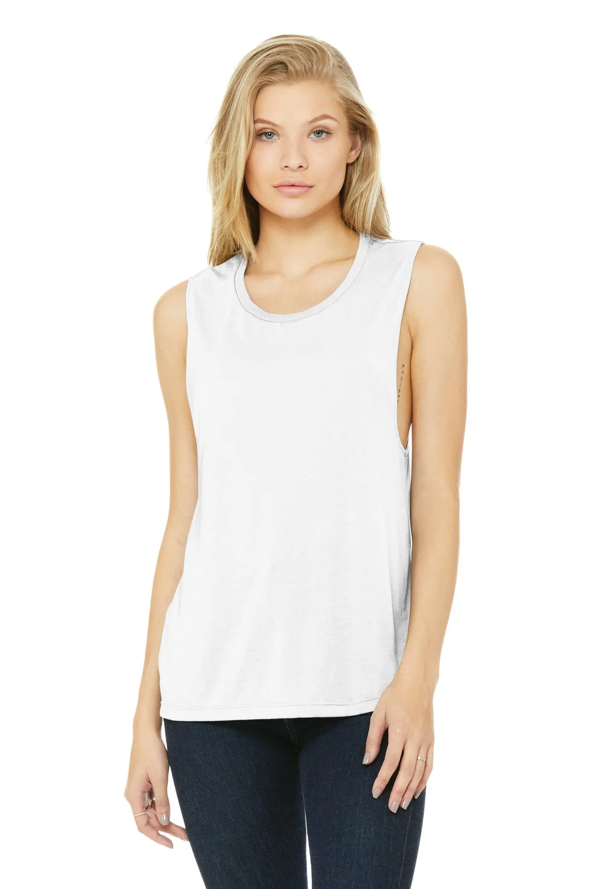 BELLA CANVAS ® Women's Flowy Scoop Muscle Tank. BC8803