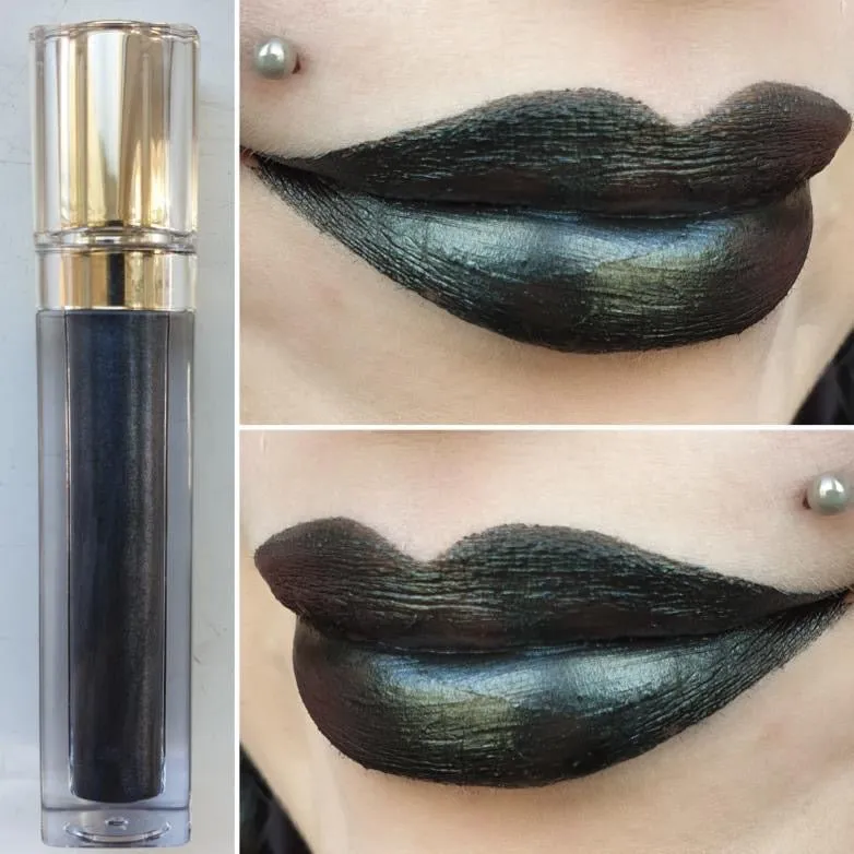 Black Magic Metallic lipstick