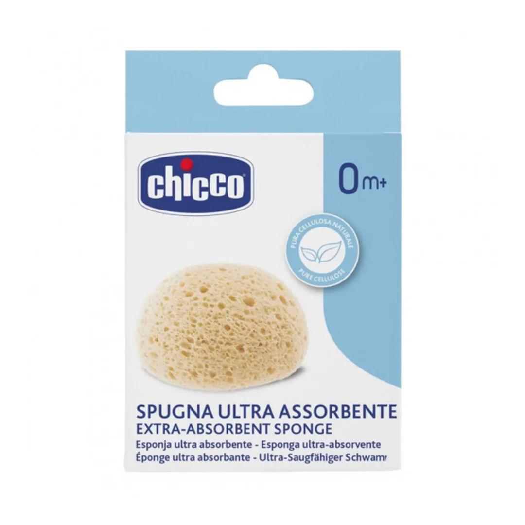 Chicco Safe Hygiene Extra Absorbent Sponge (0m )