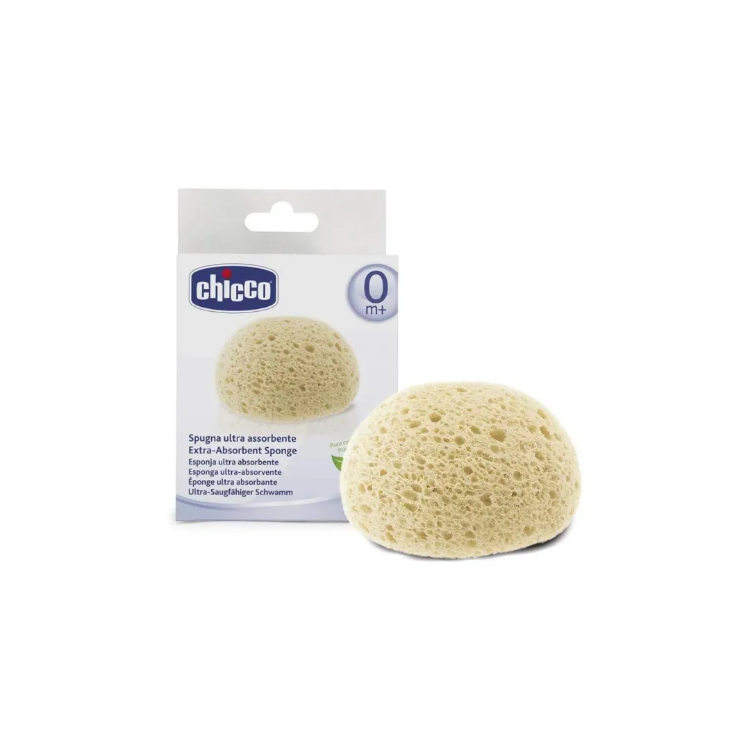 Chicco Safe Hygiene Extra Absorbent Sponge (0m )