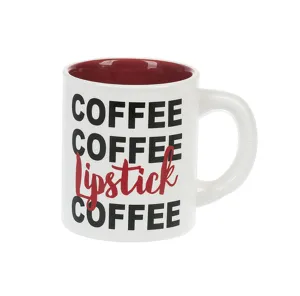 Coffee Lipstick Mug