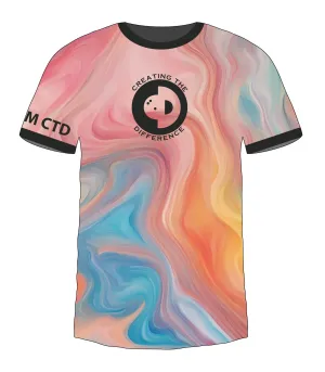 Colorful Marble  1 Jersey