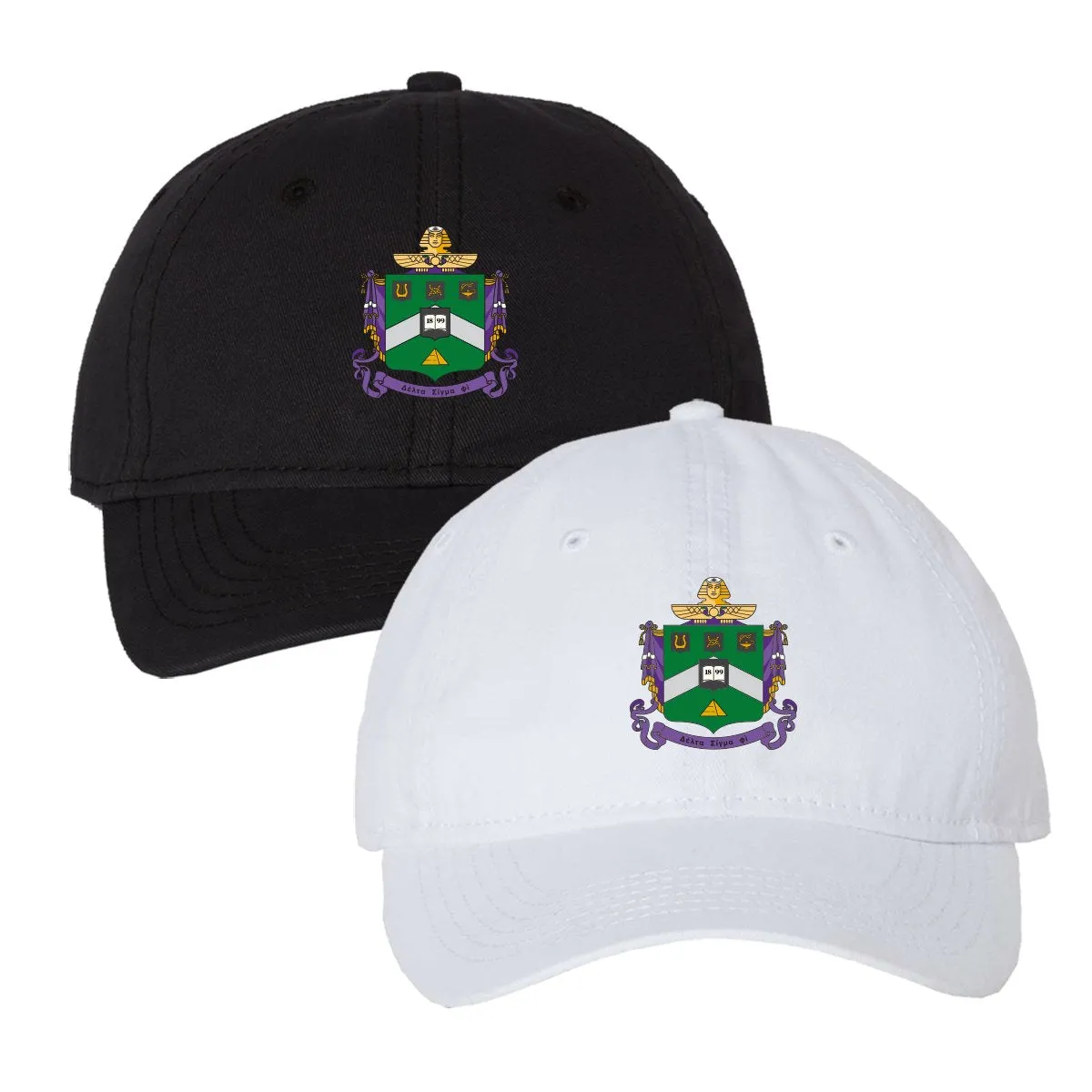 Delta Sig Classic Crest Ball Cap