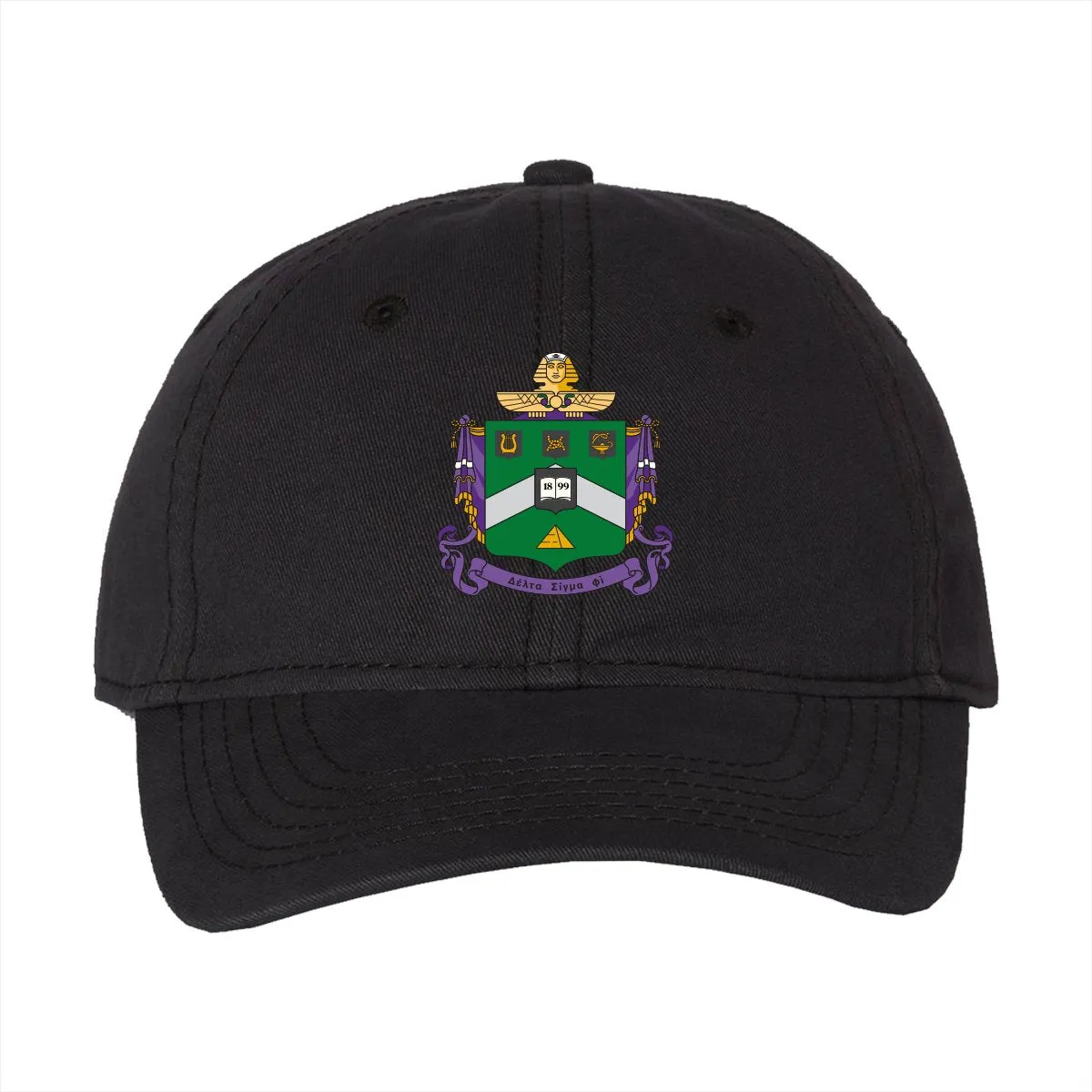 Delta Sig Classic Crest Ball Cap