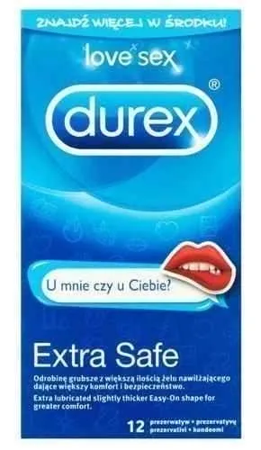 DUREX Extra Safe Emoji condoms x 12