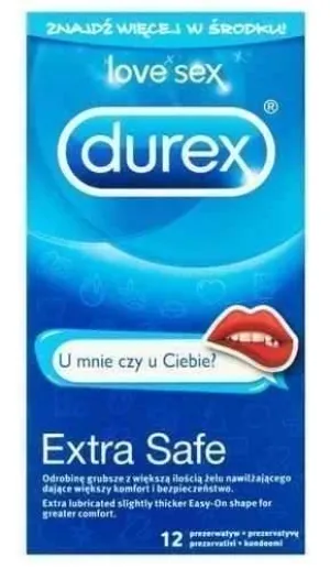 DUREX Extra Safe Emoji condoms x 12