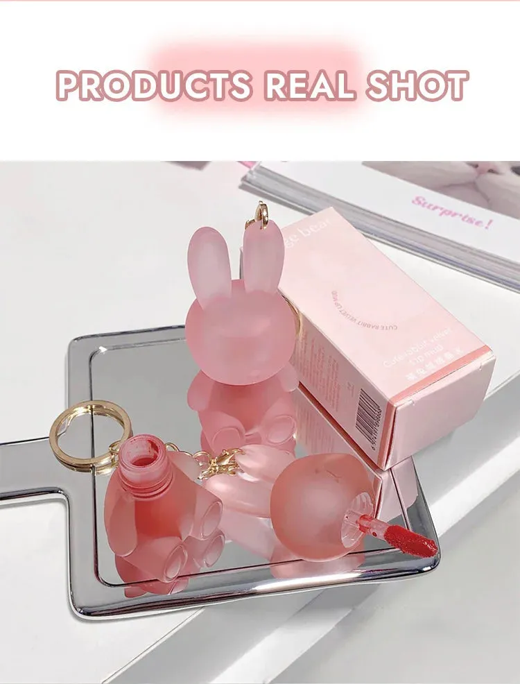 Gege Bear Frosty Bunny Lipgloss Matte Velvet Lip Clay