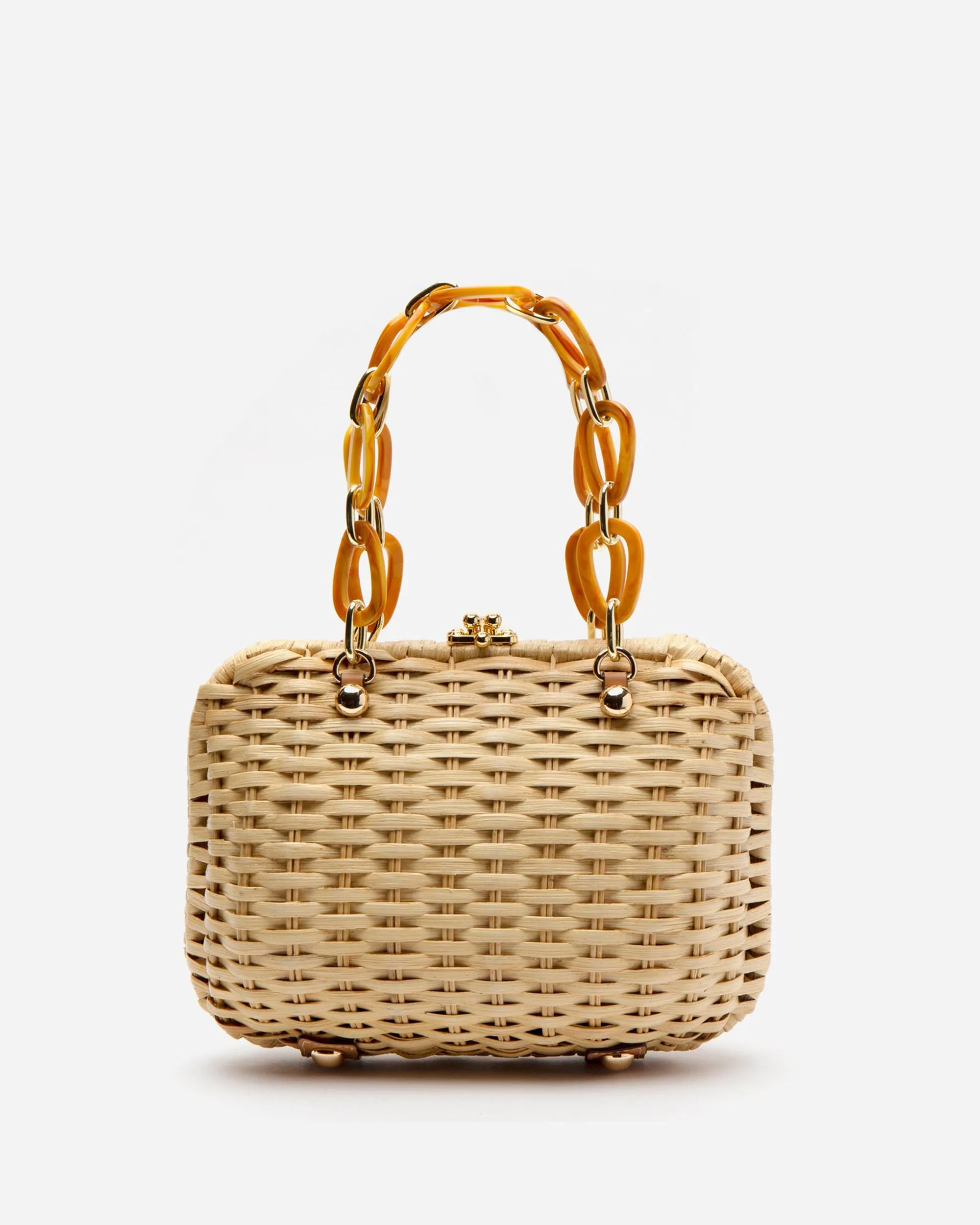 Hen Wicker Basket Natural