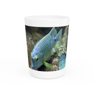 Light Blue Fish Shot Glass