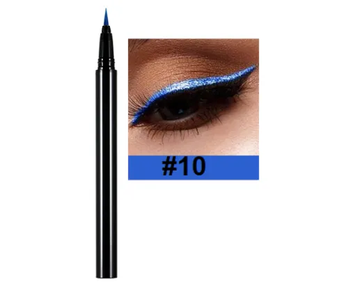 Long Lasting Quick Dry Colorful Liquid Eyeliner - MQO 25 pcs