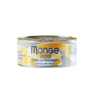 Monge Dog Chicken with Cheese 95g