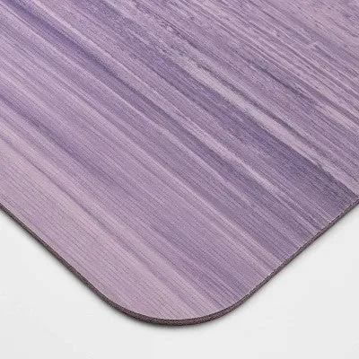 NEW - Natural Rubber Yoga Mat 5mm Violet - All in Motion