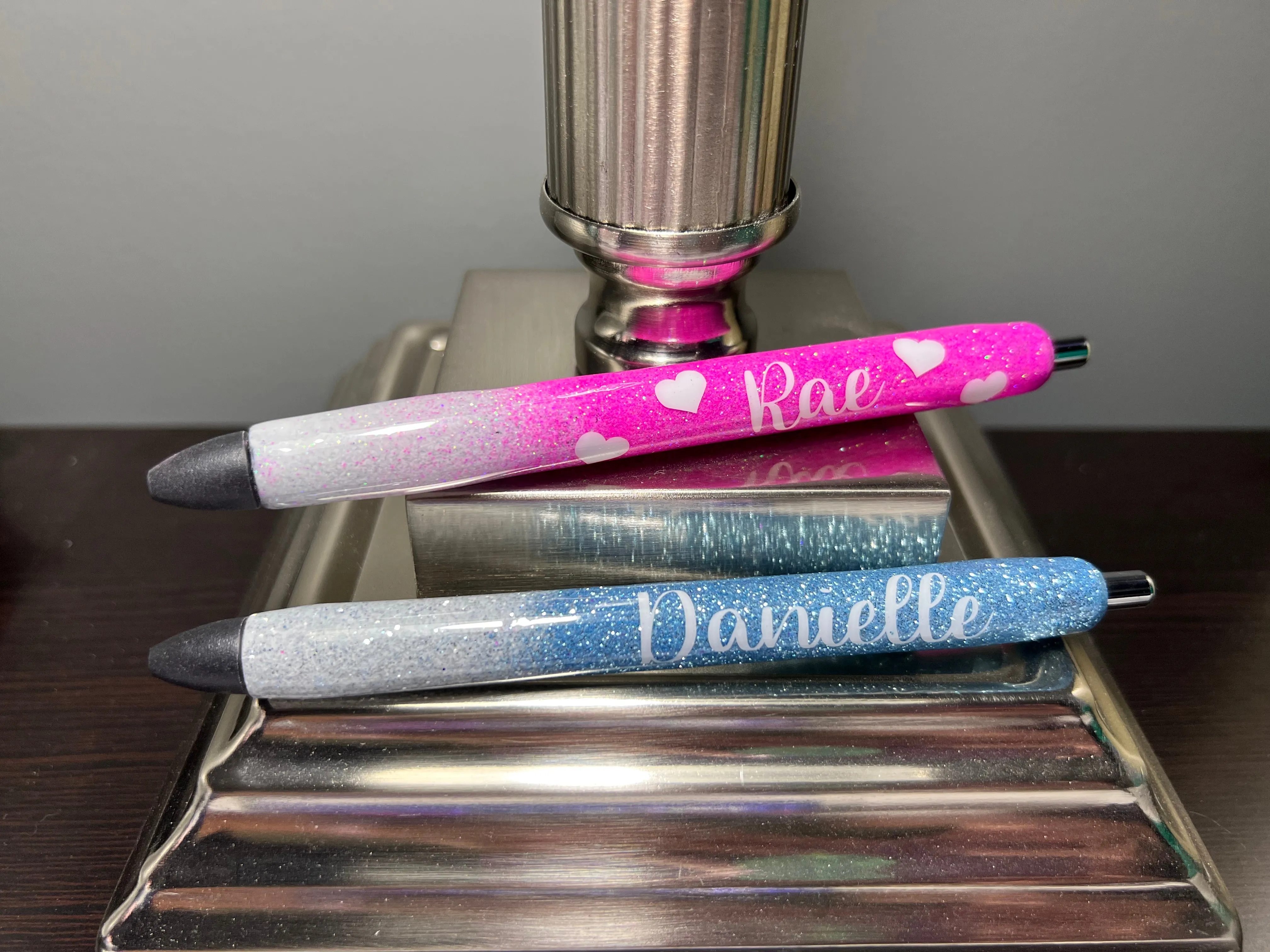 Personalized Glitter Pens