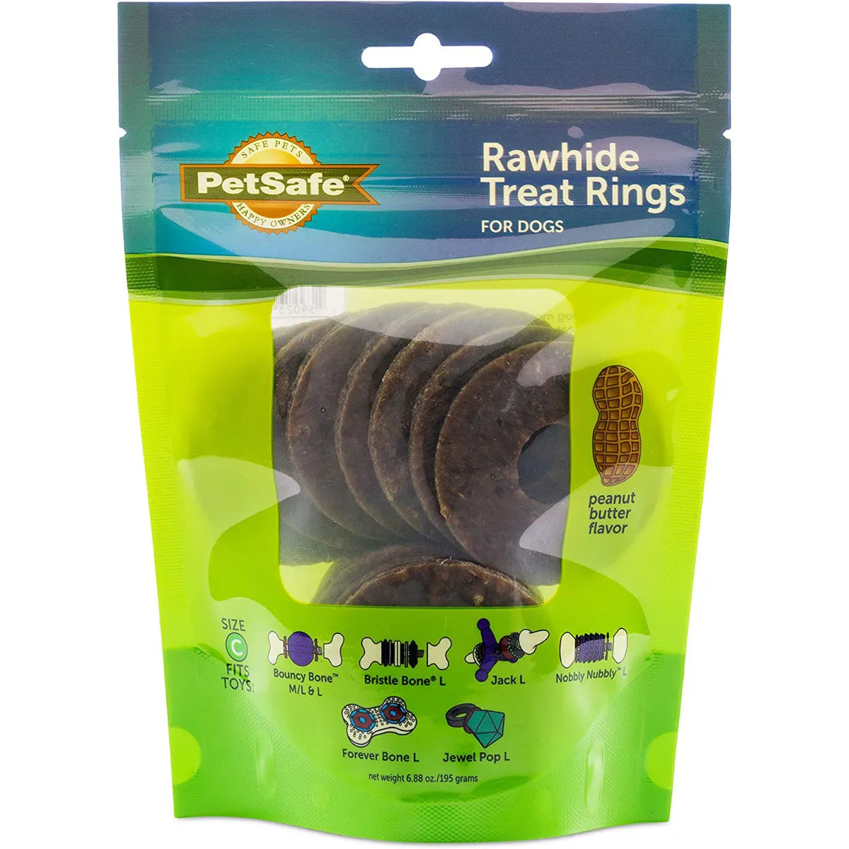 PetSafe Busy Buddy Peanut Butter Treat Ring Refills