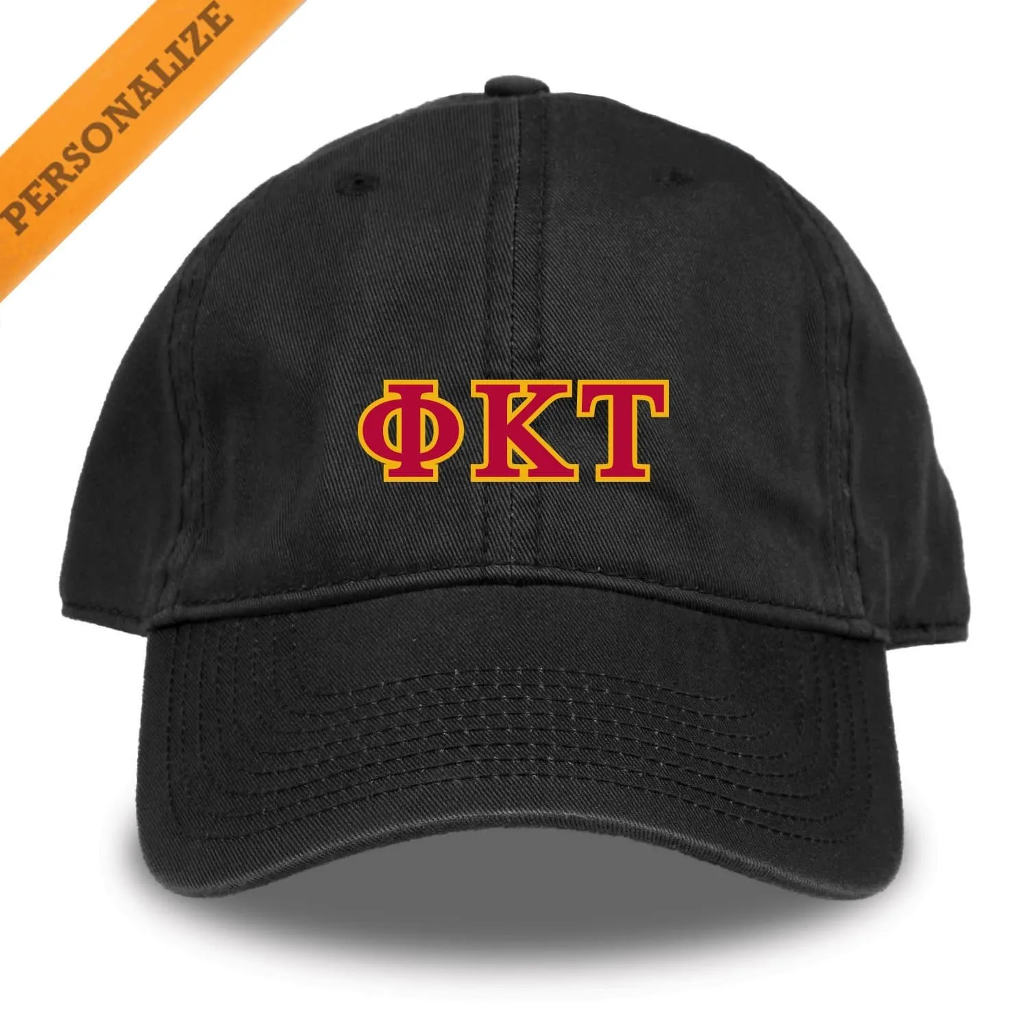 Phi Tau Personalized Black Hat