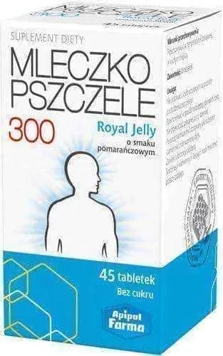 ROYAL JELLY Royal jelly lyophilized 300mg x 45 tablets