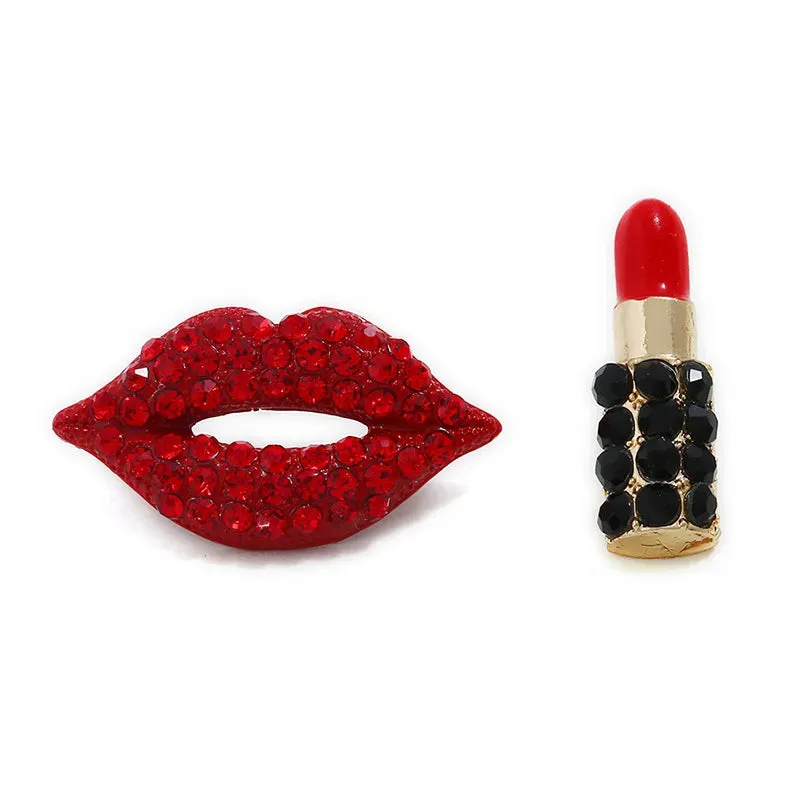 Sexy Lady Lipstick Earrings