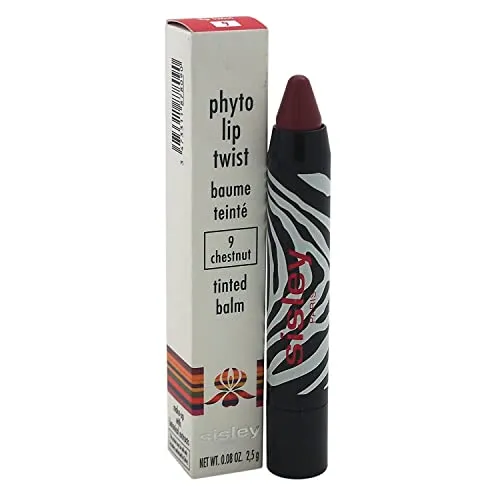 Sisley Phyto Lip Twist for Women, 9 Chestnut, 0.08 Ounce