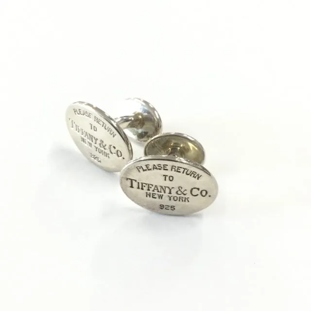 Tiffany & Co. Sterling Silver Cufflinks