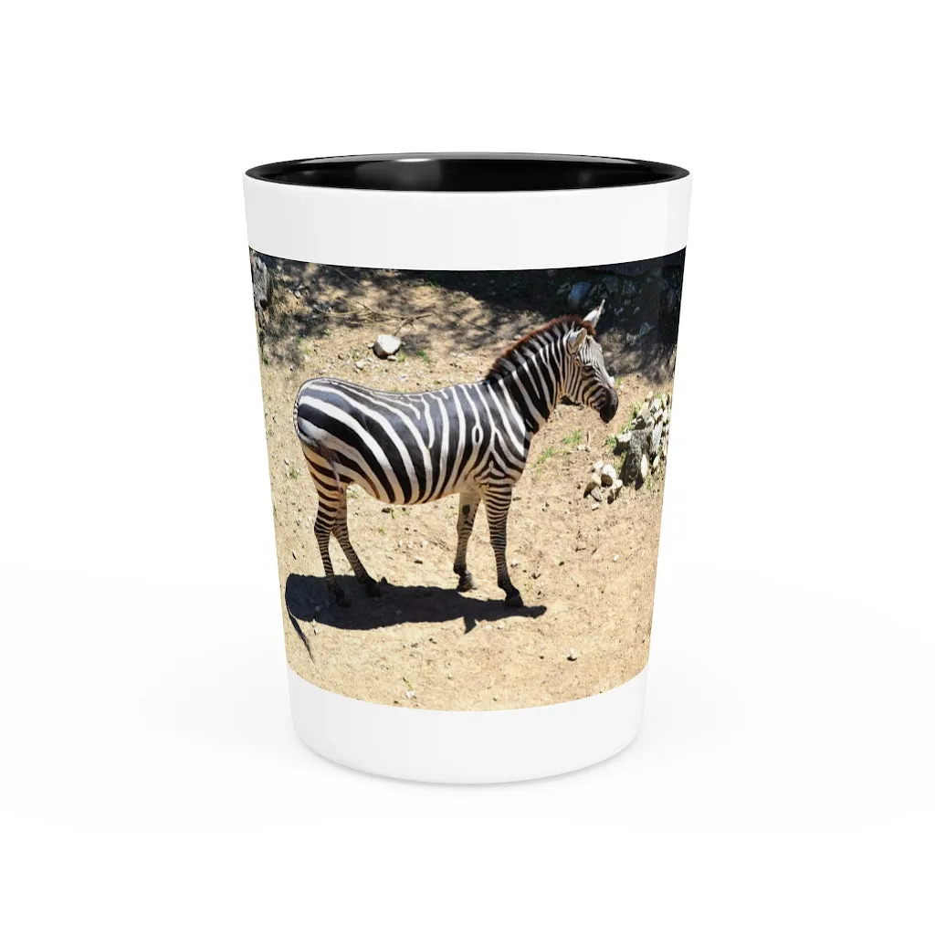 Zebra Shot Glass