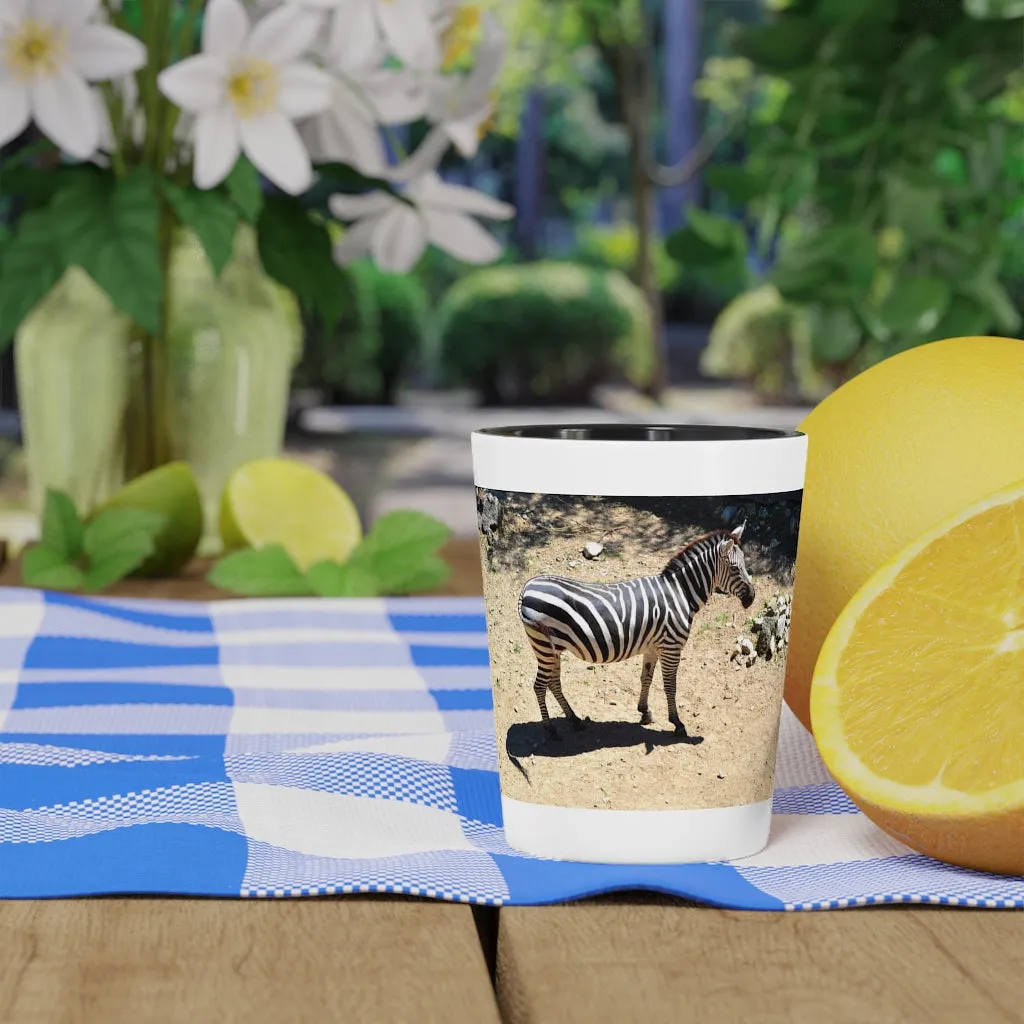 Zebra Shot Glass